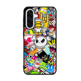 Stickerbomb Graffiti Art Collage Cool Samsung Galaxy A36 Case FE1886