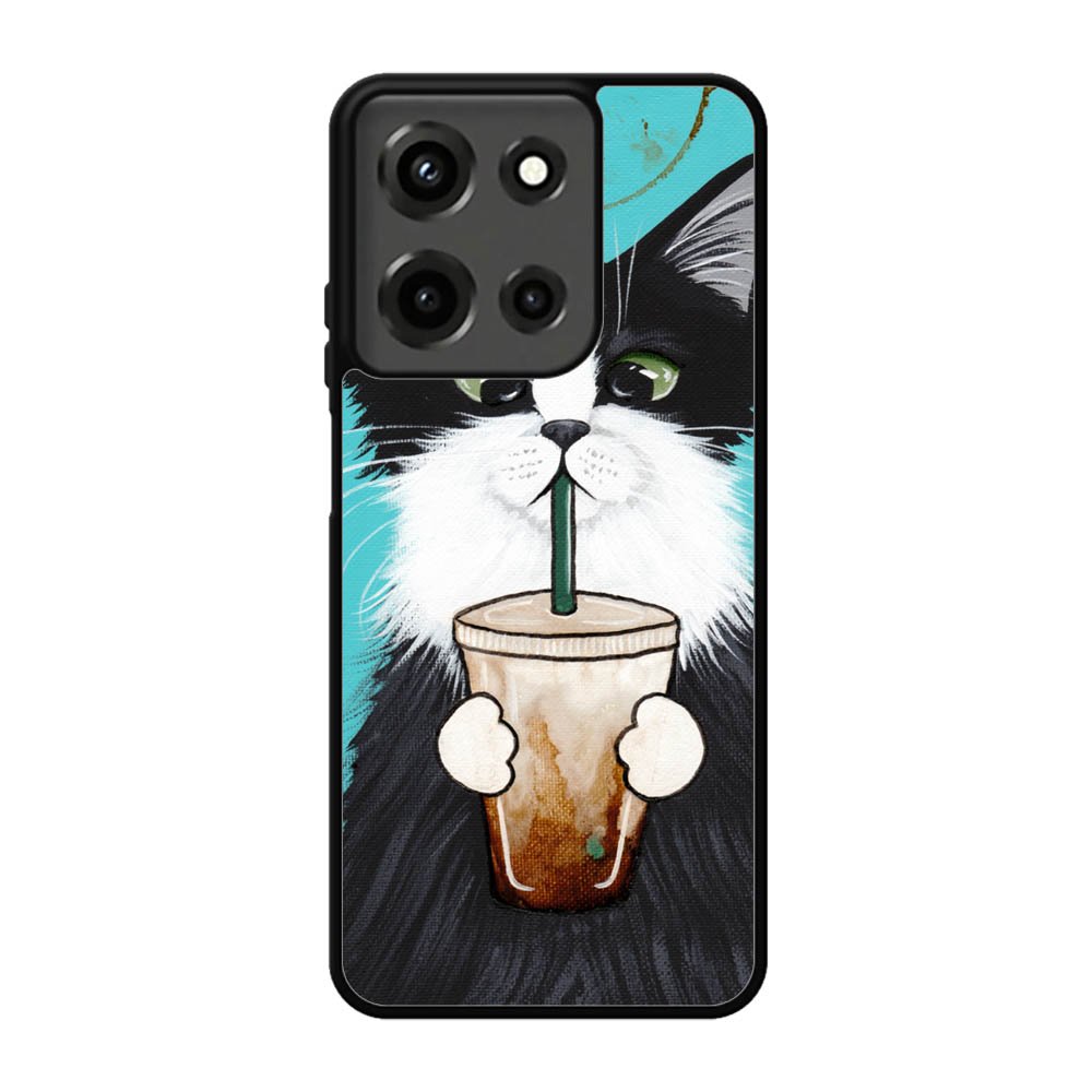 Cute Coffee Cat Motorola Moto G 5G 2025 Case FE5324