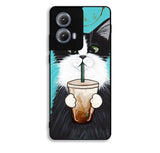 Cute Coffee Cat Motorola Moto Edge 2024 Case FE6744