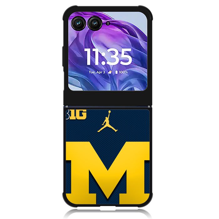 michigan wolverines 7th Motorola Moto Razr 2024 , Moto Razr 50 Case
