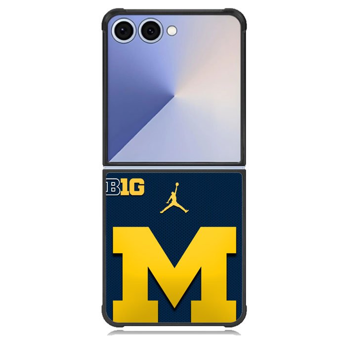 michigan wolverines Samsung Galaxy Z Flip 7 Case BC2304