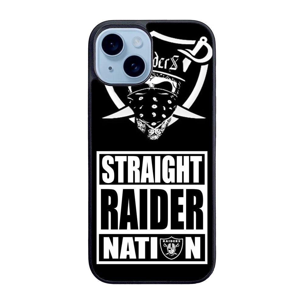 Oakland Raiders Case iPhone 15 Plus BC2314
