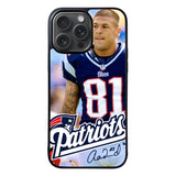 aaron hernandez patriots Case iPhone 15 Pro BC2323