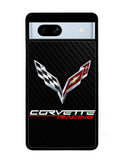Corvette Logo Carbon 1st Google Pixel 7A Case