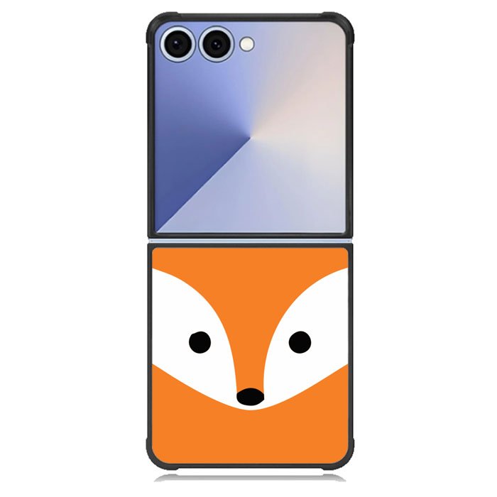 orange fox Samsung Galaxy Z Flip 7 Case BC2332