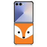 orange fox Samsung Galaxy Z Flip 7 Case BC2332