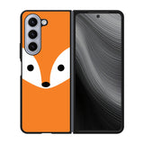 orange fox Case Samsung Galaxy z Fold 5 5G BC2332