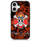 portgas d ace Case iPhone 16 BC2335
