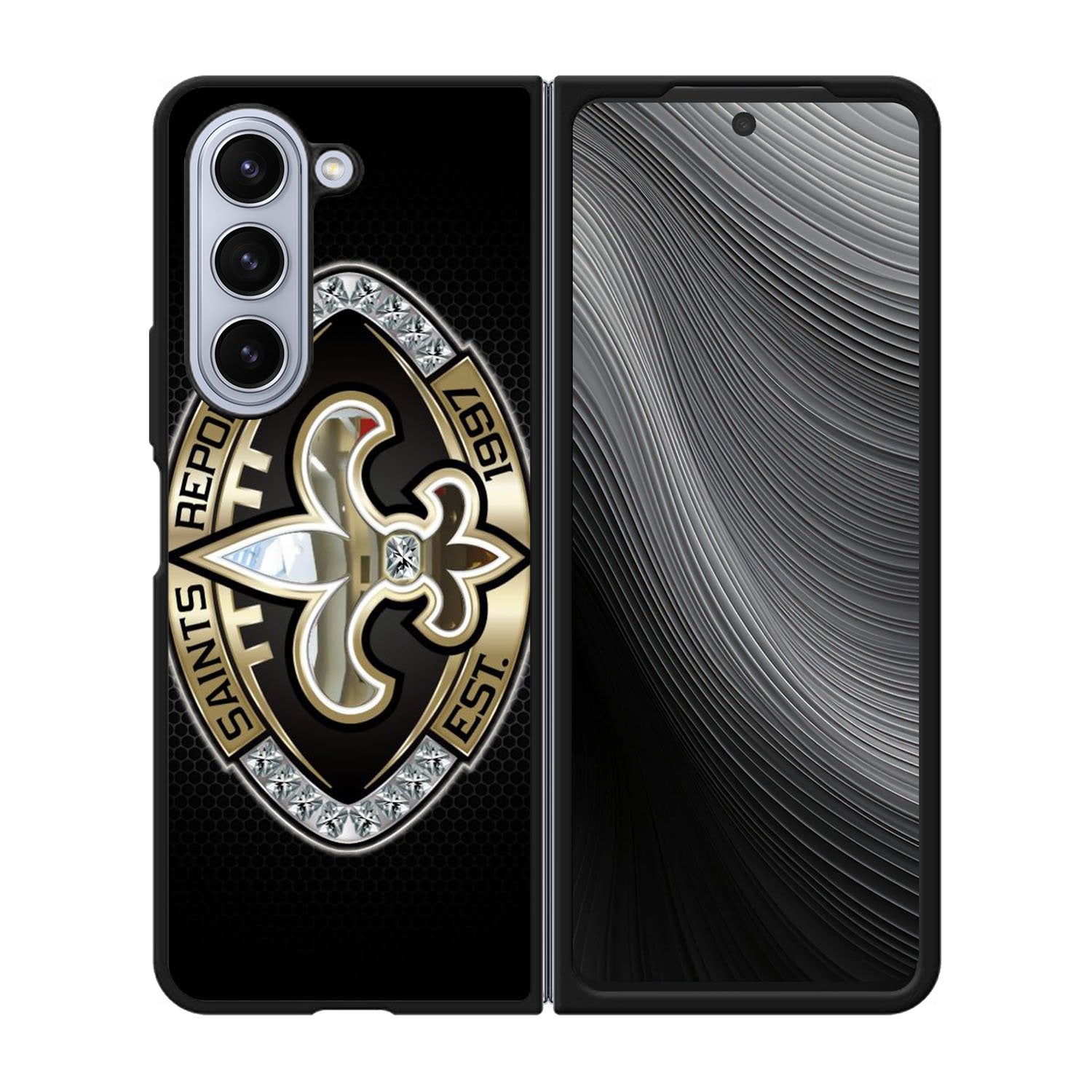 New Orleans Saints NFL Case Samsung Galaxy z Fold 5 5G BC2341