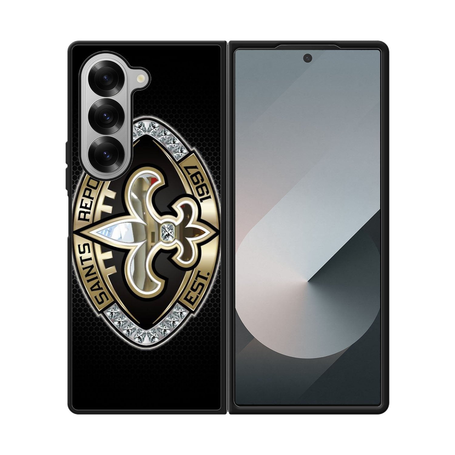 New Orleans Saints NFL Case Samsung Galaxy Z Fold 6 5G BC2341
