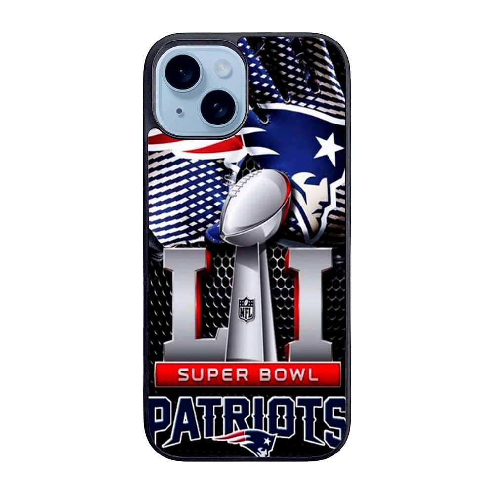 NEW ENGLAND PATRIOTS SUPER BOWL NFL Case iPhone 15 Plus BC2343