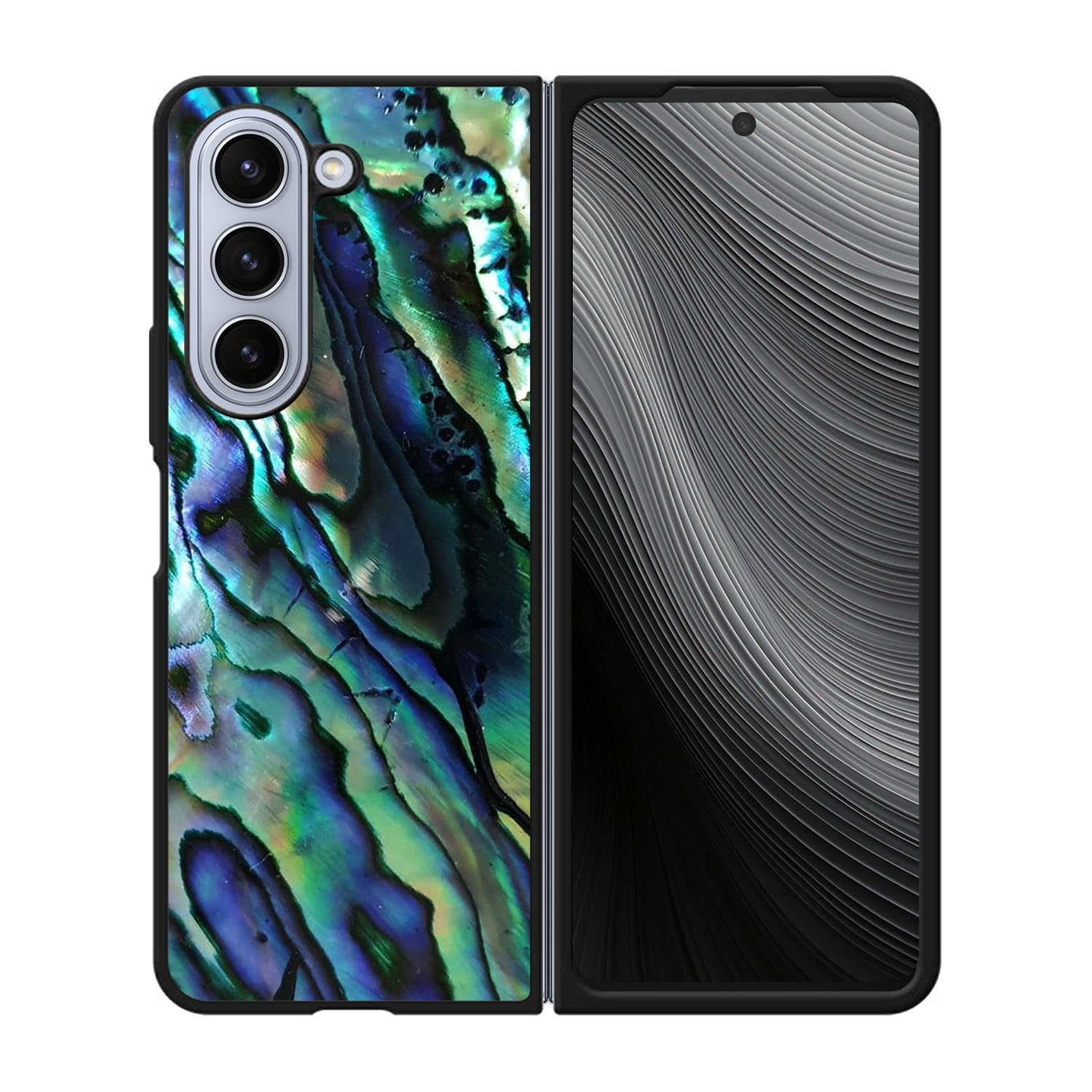 Enormous Natural Abalone Case Samsung Galaxy z Fold 5 5G BC2362