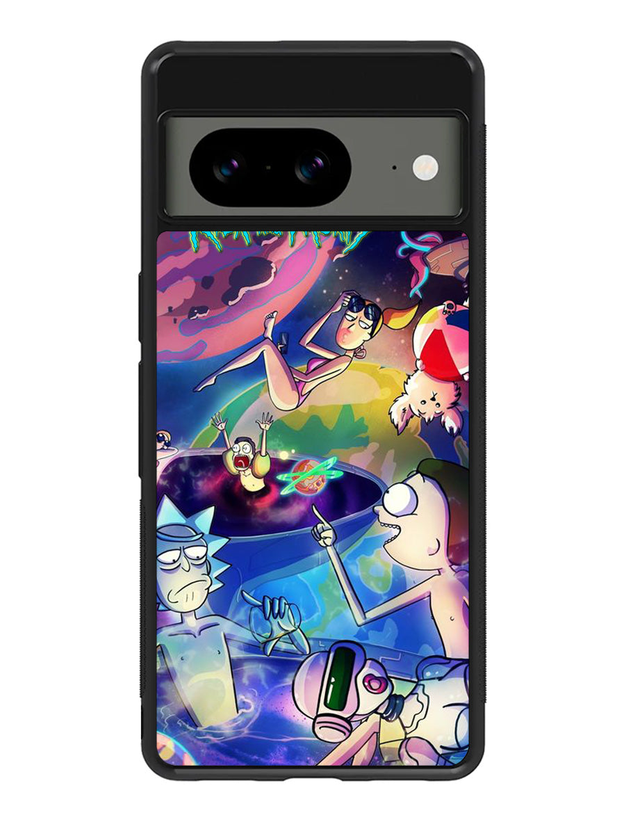 Rick And Morty Fan Art Google Pixel 8a Case