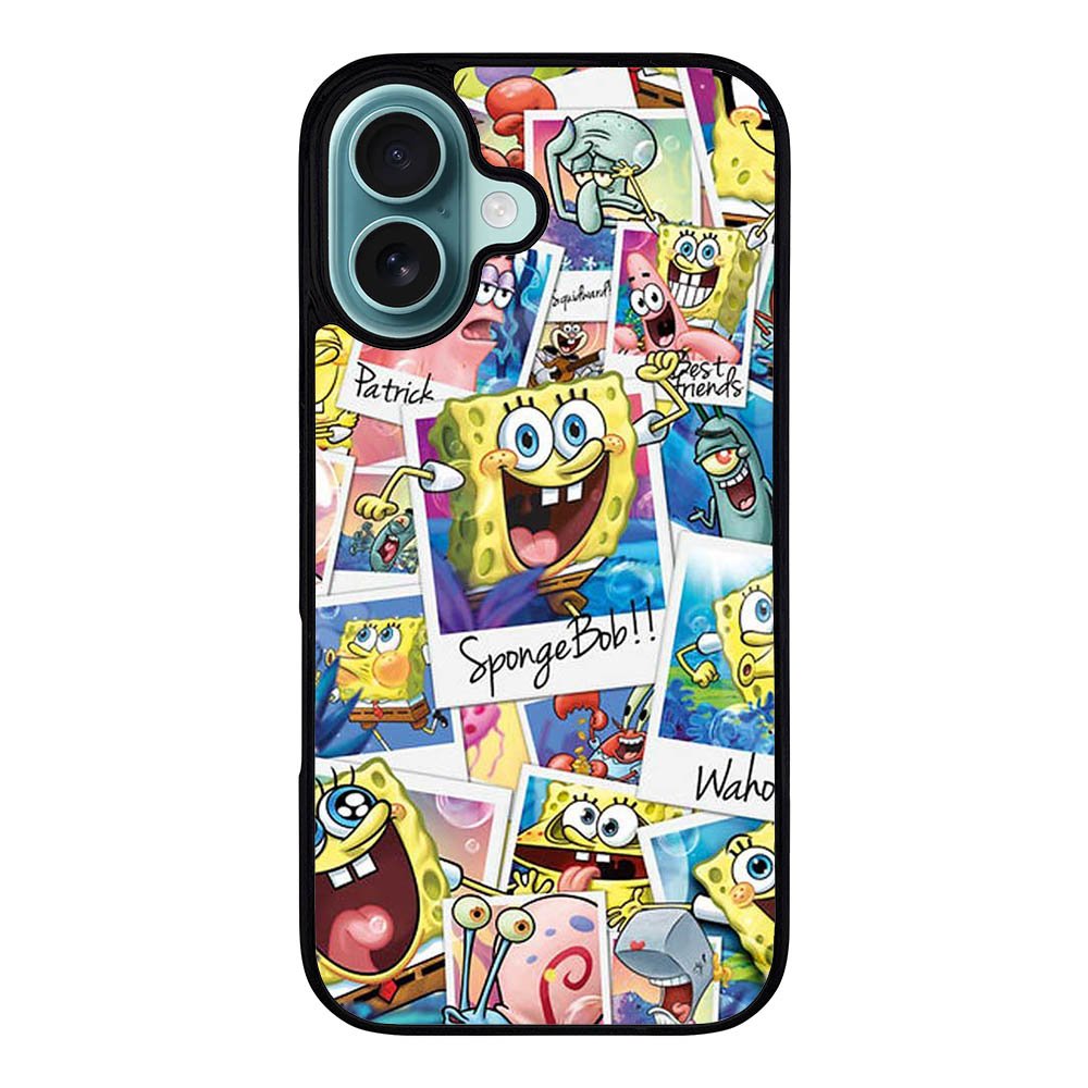 spongebob squarepants Case iPhone 16 Plus BC2372