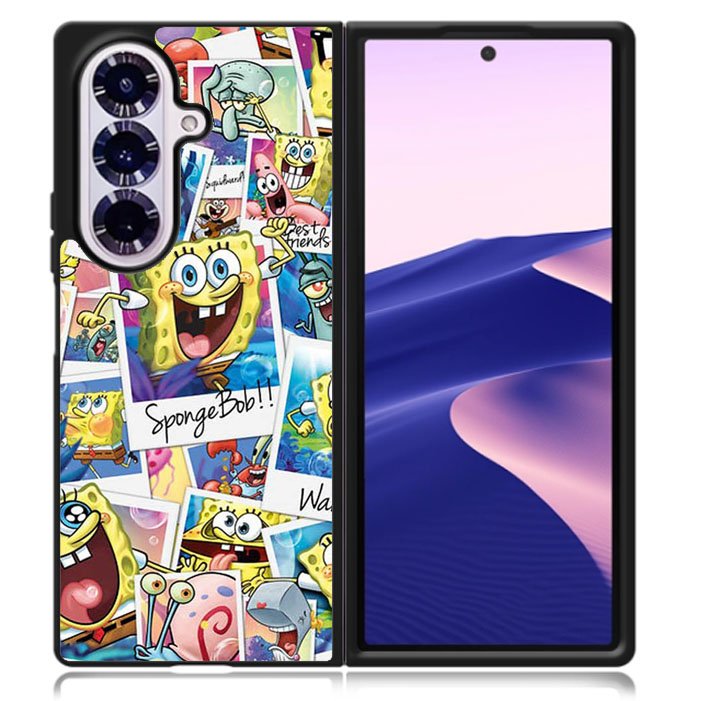 spongebob squarepants Samsung Galaxy Z Fold 7 5G Case BC2372