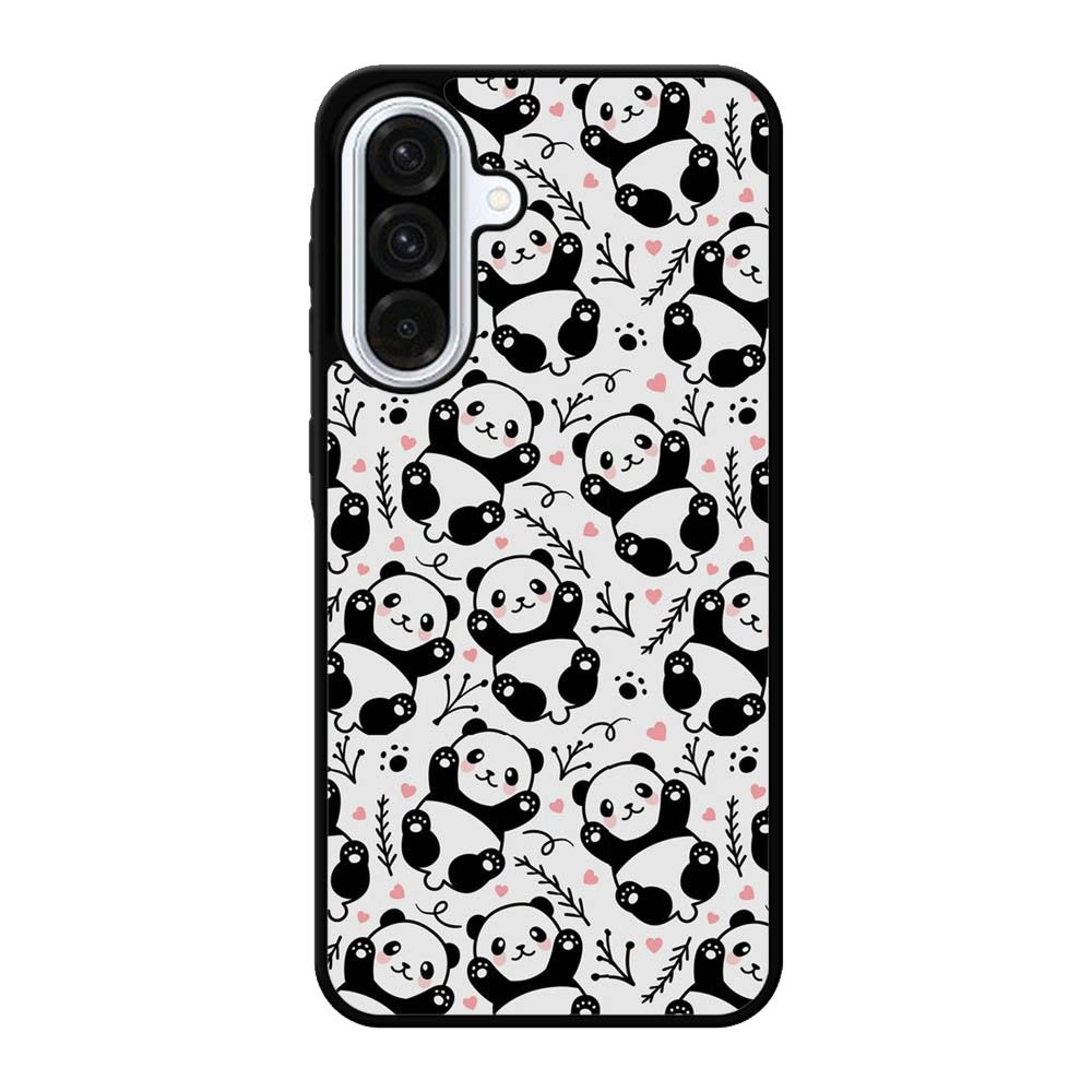 panda pattern Samsung Galaxy A56 Case BC2396