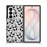 panda pattern Samsung Galaxy Z Fold 8 Ultra Case BC2396