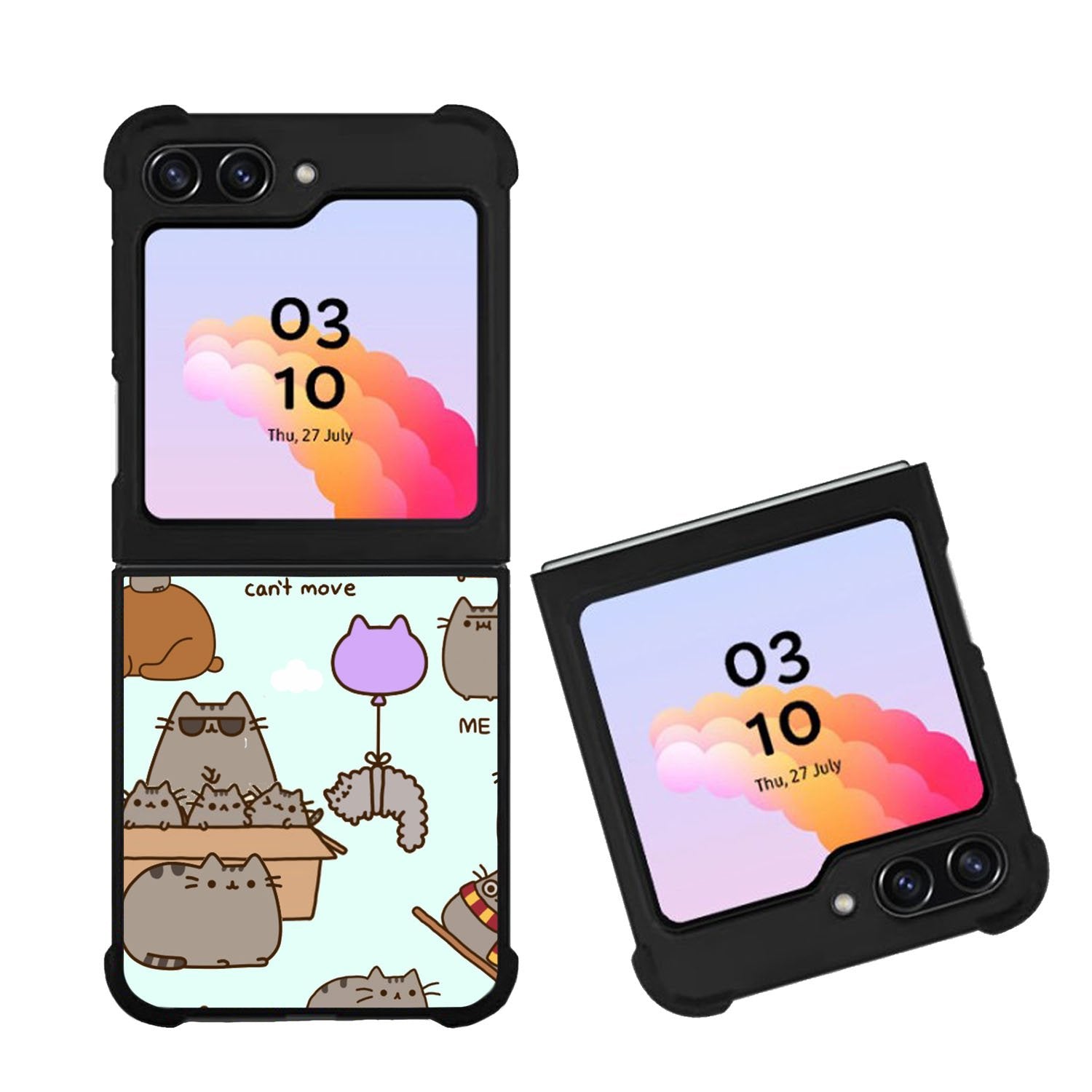 pusheen cat Case Samsung Galaxy Z Flip 5 5G BC2403