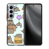 pusheen cat Case Samsung Galaxy z Fold 5 5G BC2403