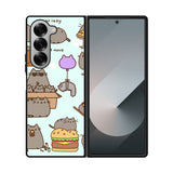 pusheen cat Case Samsung Galaxy Z Fold 6 5G BC2403