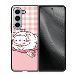 pusheen cat Case Samsung Galaxy z Fold 5 5G BC2415