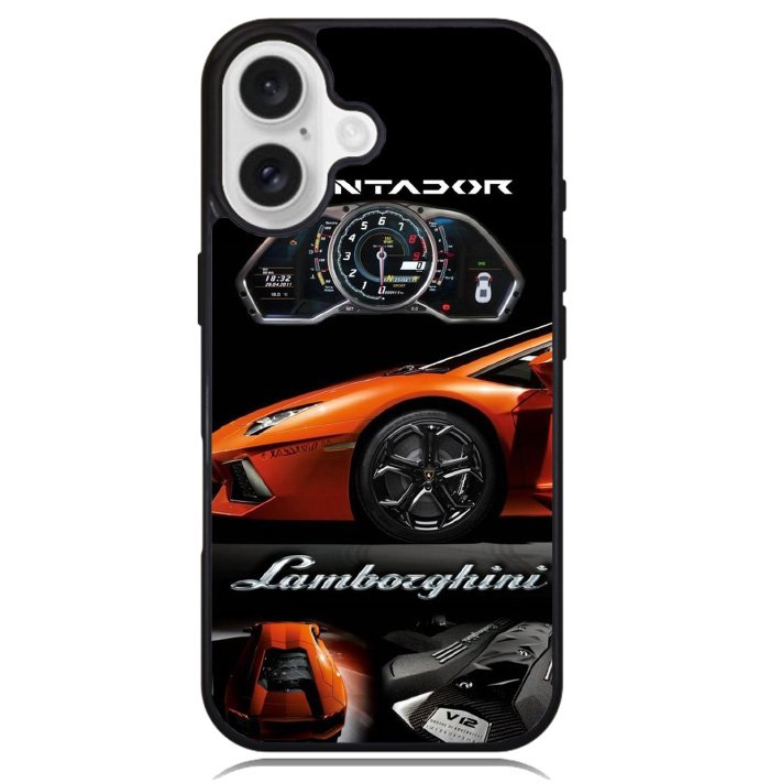 lamborghini LOGO Case iPhone 16 BC2417