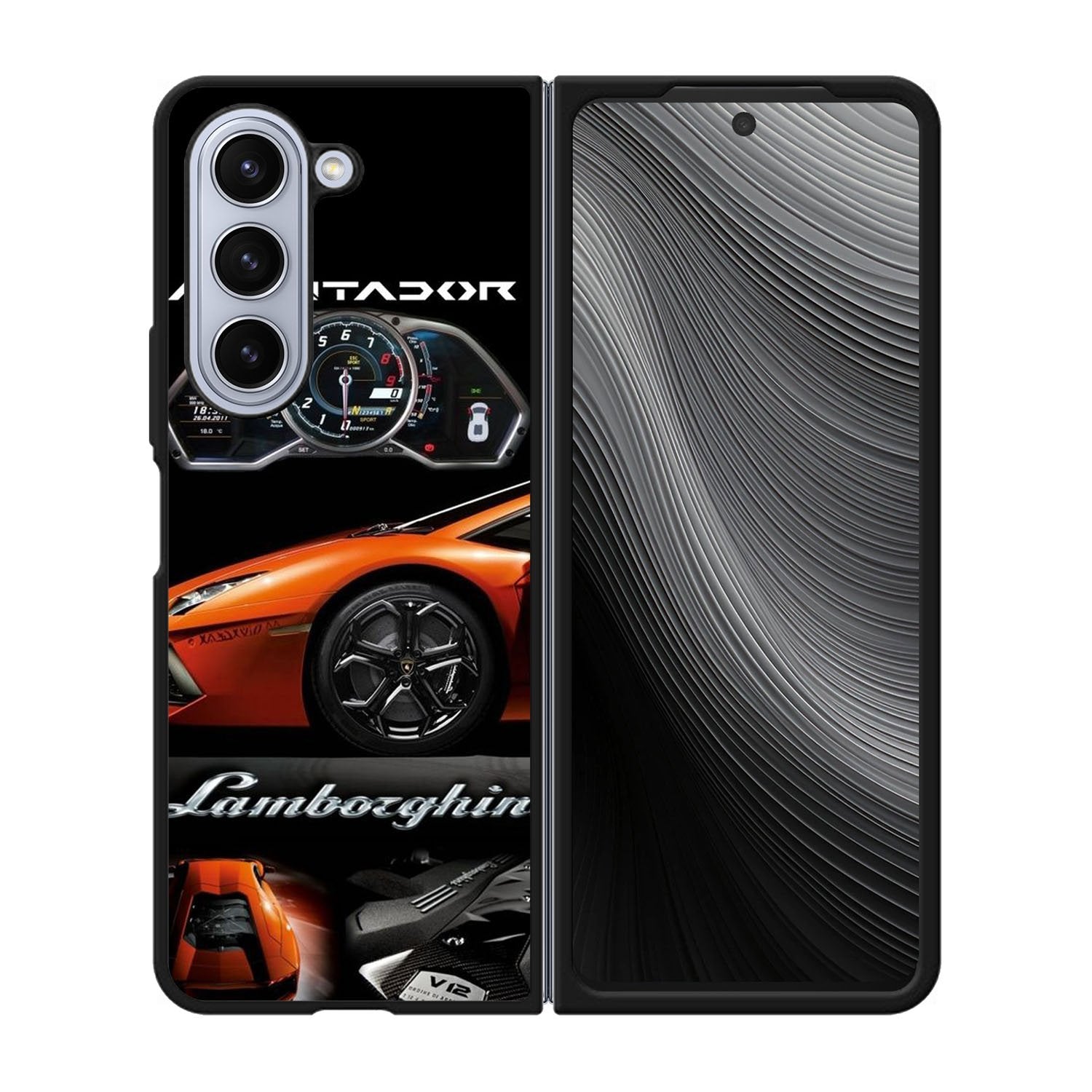lamborghini LOGO Case Samsung Galaxy z Fold 5 5G BC2417