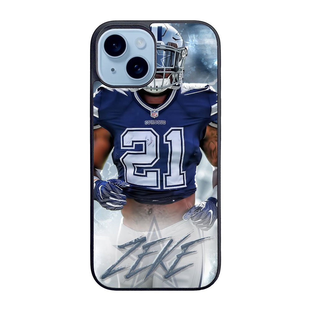 ezekiel elliott dallas cowboys Case iPhone 15 Plus BC2421