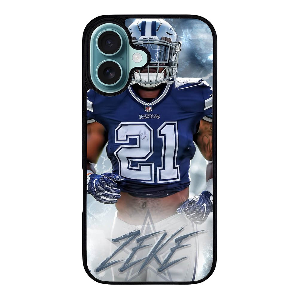 ezekiel elliott dallas cowboys Case iPhone 16 Plus BC2421