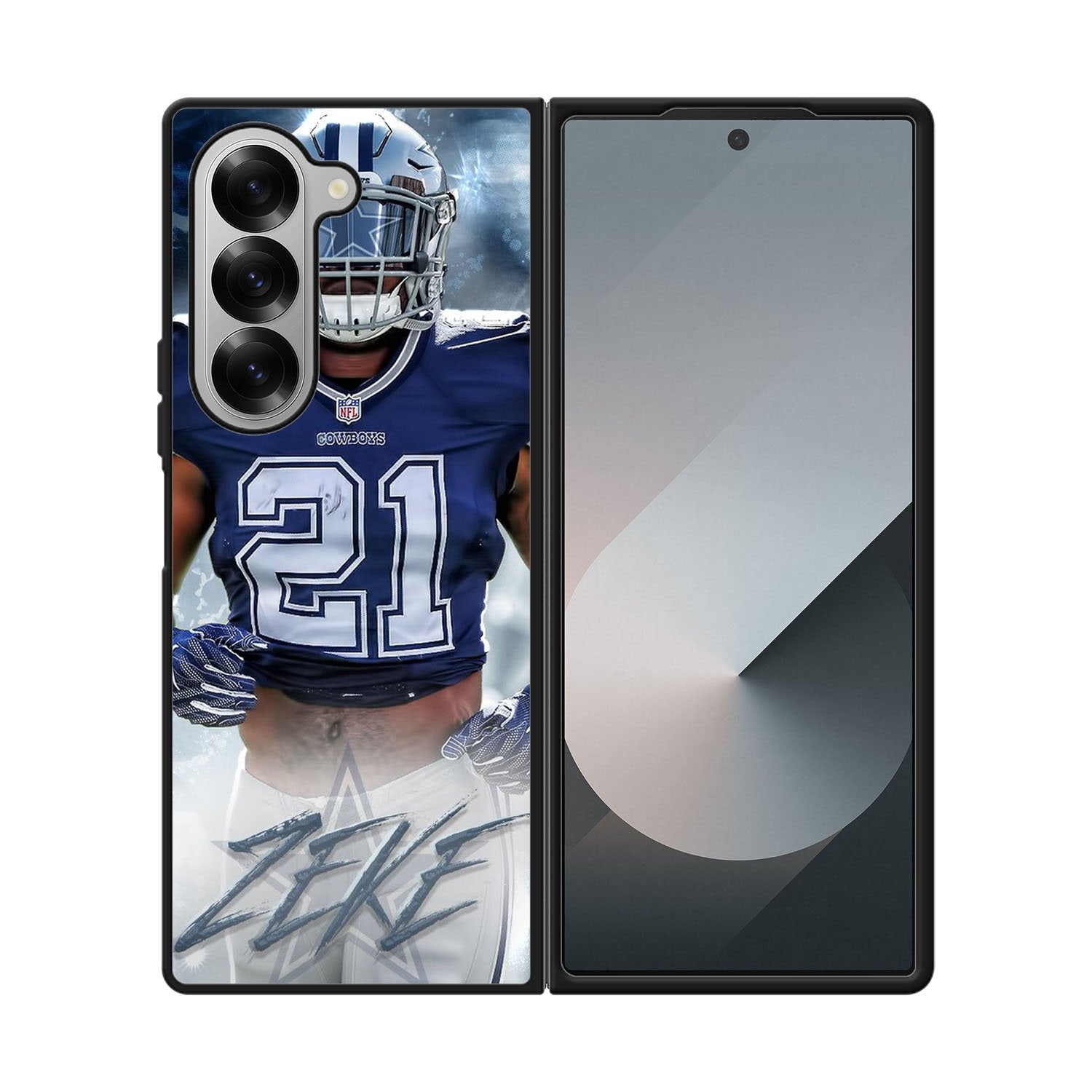 ezekiel elliott dallas cowboys Case Samsung Galaxy Z Fold 6 5G BC2421