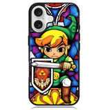 Pictures Of Stained Glass Legend Of Zelda Case iPhone 16 BC2423