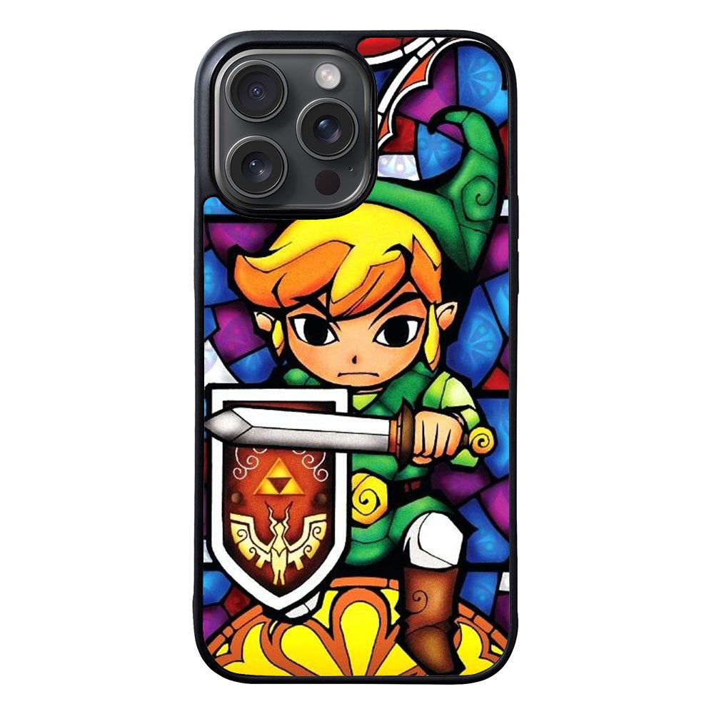 Pictures Of Stained Glass Legend Of Zelda Case iPhone 15 Pro BC2423