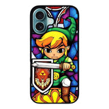 Pictures Of Stained Glass Legend Of Zelda Case iPhone 16 Plus BC2423