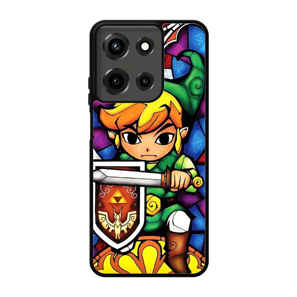 Pictures Of Stained Glass Legend Of Zelda Motorola Moto G 5G 2025 Case BC2423