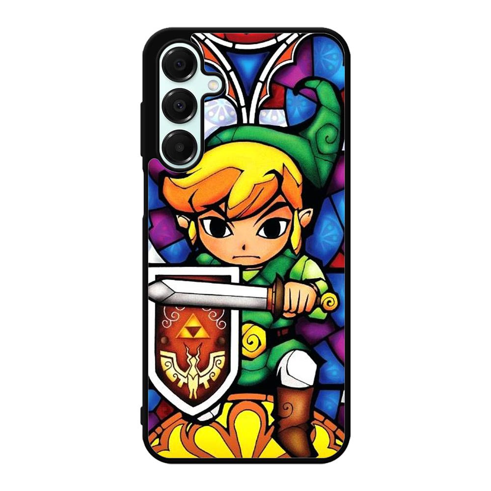 Pictures Of Stained Glass Legend Of Zelda Samsung Galaxy A16 Case BC2423