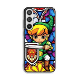 Pictures Of Stained Glass Legend Of Zelda Samsung Galaxy A26 Case BC2423