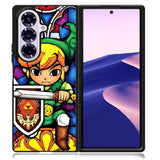 Pictures Of Stained Glass Legend Of Zelda Samsung Galaxy Z Fold 7 5G Case BC2423