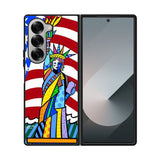 liberty flag american Case Samsung Galaxy Z Fold 6 5G BC2424