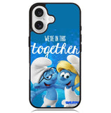 smurfs Case iPhone 16 BC2427