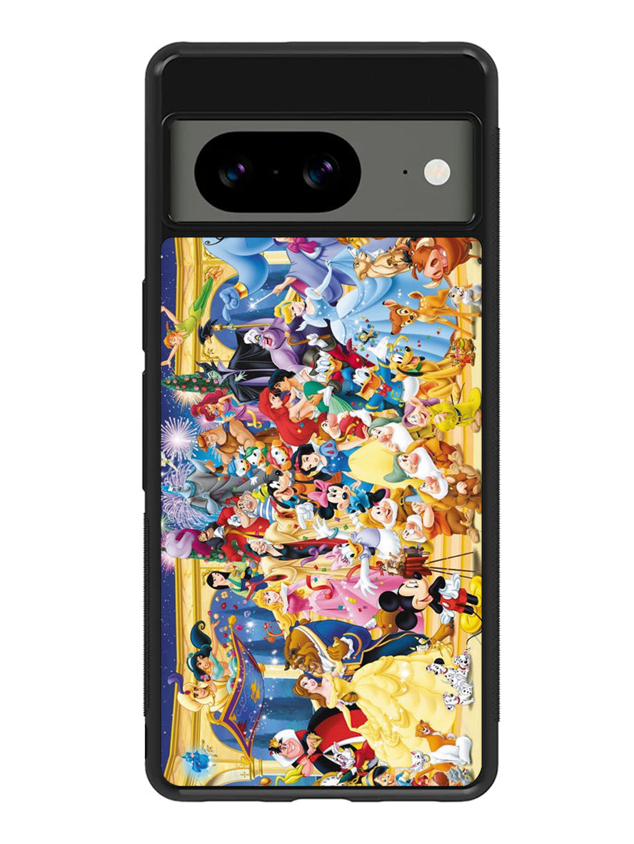 Disney All Characters 3rd Google Pixel 8a Case