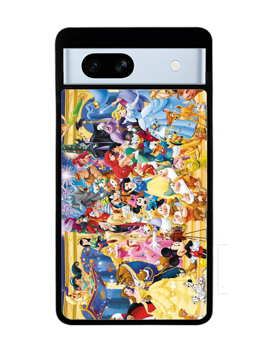 Disney All Characters 3rd Google Pixel 7A Case