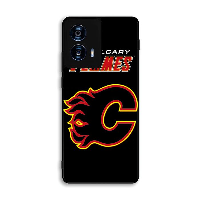 Calgary Flames Motorola Moto G Power 5G 2024 Case BC2440