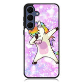 dabbing unicorn Samsung Galaxy S25 FE Case BC2444