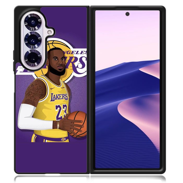 los angeles lakers Samsung Galaxy Z Fold 7 5G Case BC2460