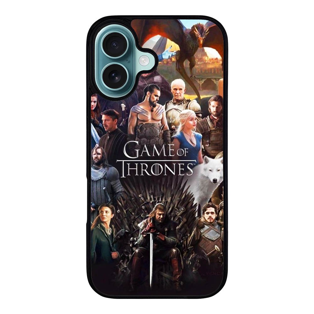 game of thrones season 8 Case iPhone 16 Plus BC2468