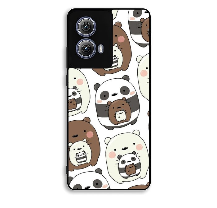 we bare bears Motorola Moto Edge 2024 Case BC2471
