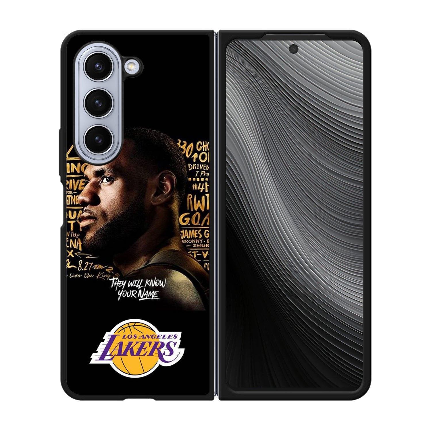 Lakers Case Samsung Galaxy z Fold 5 5G BC2475