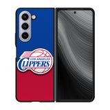 Los Angeles Clippers Case Samsung Galaxy z Fold 5 5G BC2479