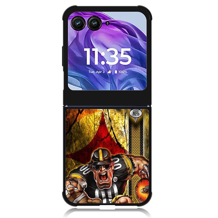 steelers 2nd Motorola Moto Razr 2024 , Moto Razr 50 Case