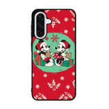 mickey and minnie christmas Samsung Galaxy A36 Case FE5582